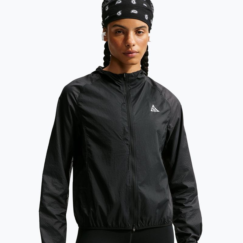 Dámska bežecká bunda Nike ACG "Aireez" čierna/čierna/biela summit 4