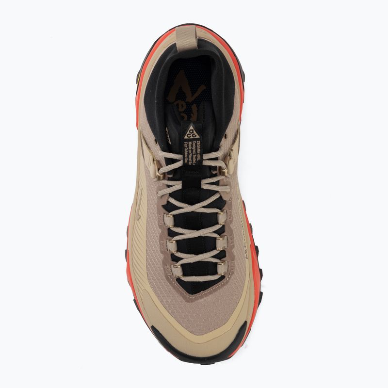 Pánske trekingové topánky ACG Nike Zegama Hike britská khaki/ľan/britská khaki 5