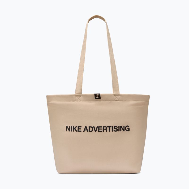 Taška Nike Heritage "Your Message Here" Tote 22 l oatmeal/safety orange/safety orange 3