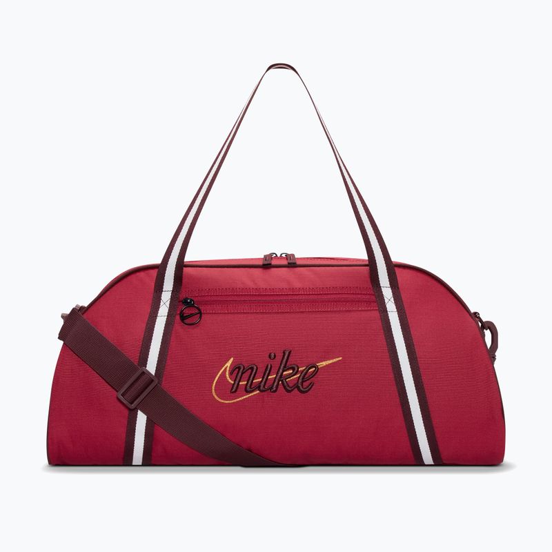 Dámska tréningová taška Nike Gym Club Retro 24 l tough red/mystic dates/mystic dates