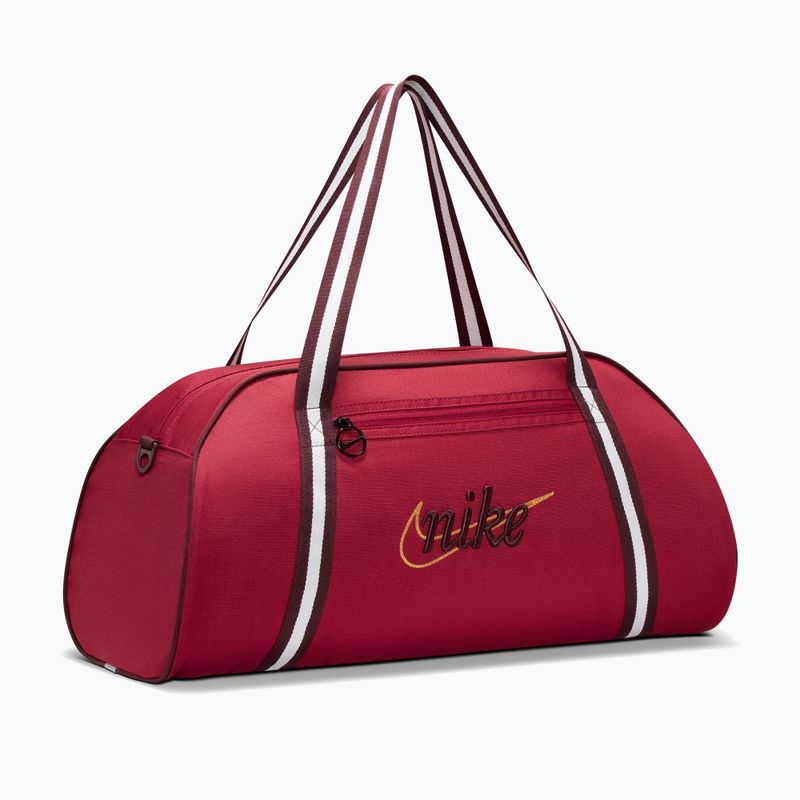 Dámska tréningová taška Nike Gym Club Retro 24 l tough red/mystic dates/mystic dates 2