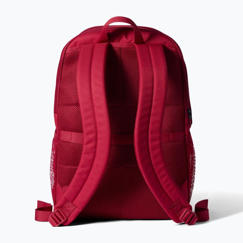 Batoh Nike Brasilia 24 l tough red/black/reflect silver 2