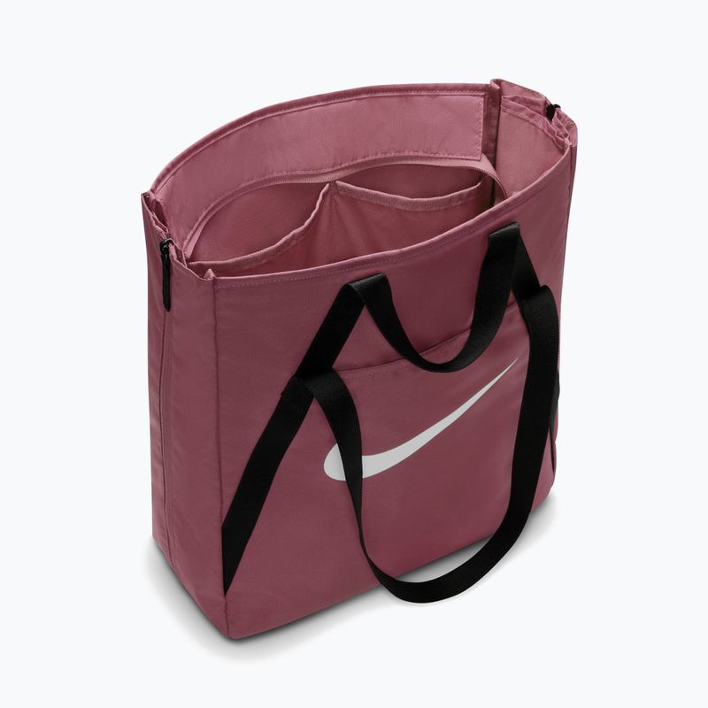 Dámska taška Nike Gym Tote 28 l pink smoke/black/white 5