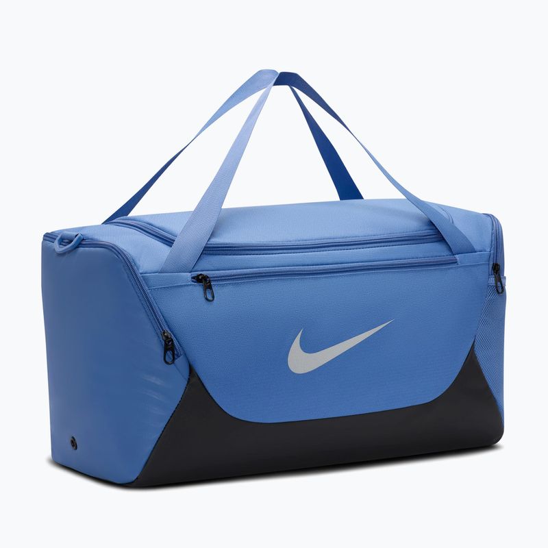 Tréningová taška Nike Brasilia Duffel Small 40 l indigo storm/black 2