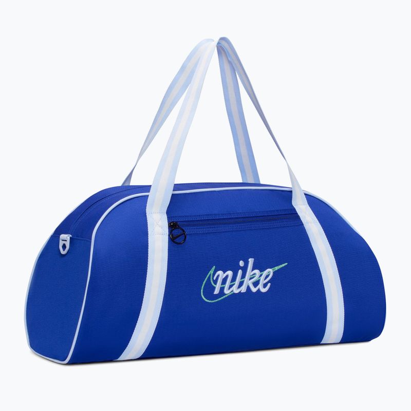 Dámska tréningová taška Nike Gym Club Retro 24 l old royal/hydrogen blue/hydrogen blue 2