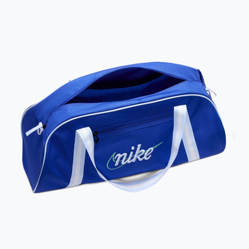Dámska tréningová taška Nike Gym Club Retro 24 l old royal/hydrogen blue/hydrogen blue 4
