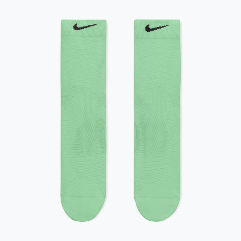 Ponožky Nike Run Midweight Micro Crew cucumber calm/black/black 2