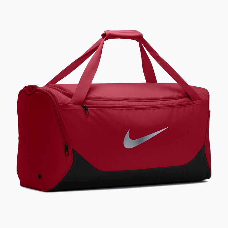 Tréningová taška Nike Brasilia Duffel Medium 60 l tough red/black 2