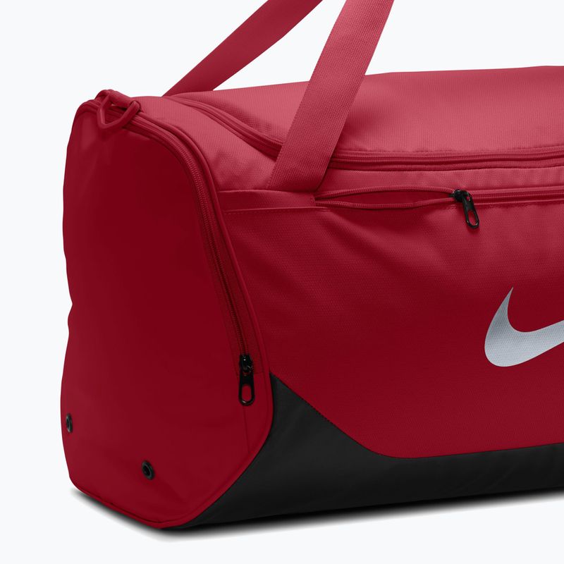 Tréningová taška Nike Brasilia Duffel Medium 60 l tough red/black 6
