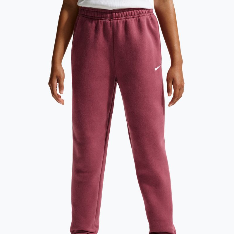 Detské nohavice Nike Sportswear Studio pink smoke/white 4