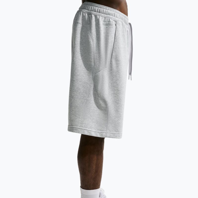 Pánske tréninkové šortky Nike N.A.C. light smoke grey/heather/light smoke grey 4