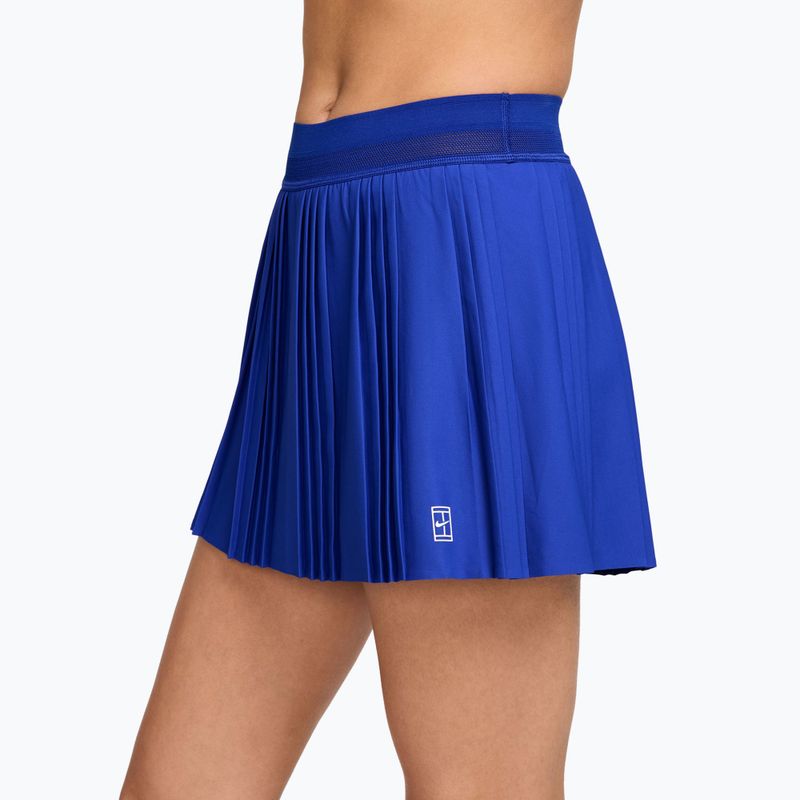 Tenisová sukňa Nike Court Dri-Fit Advantage Pleated old royal/white 3