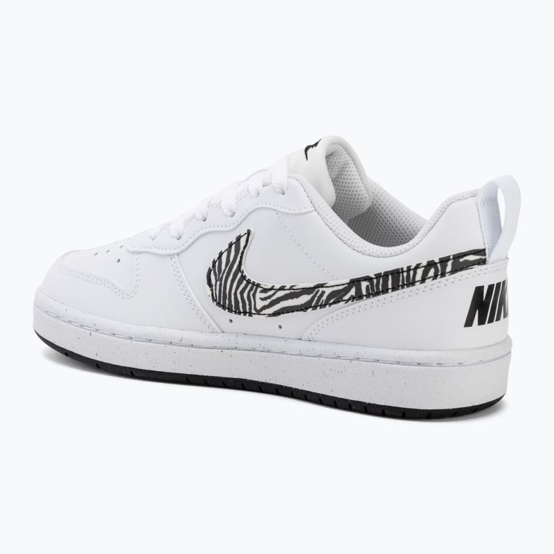 Detské topánky Nike Court Borough Low white/black 3