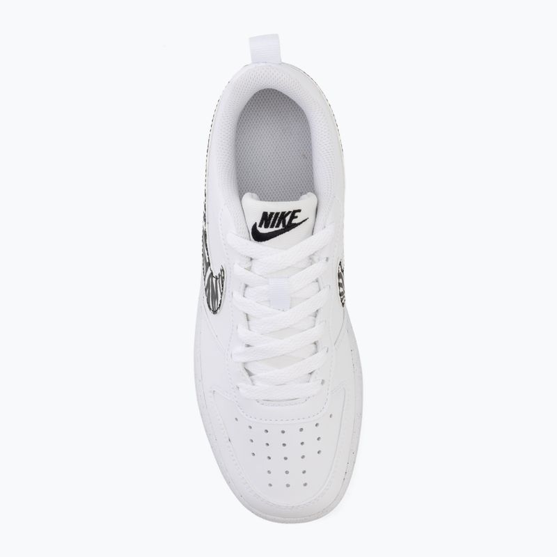 Detské topánky Nike Court Borough Low white/black 5