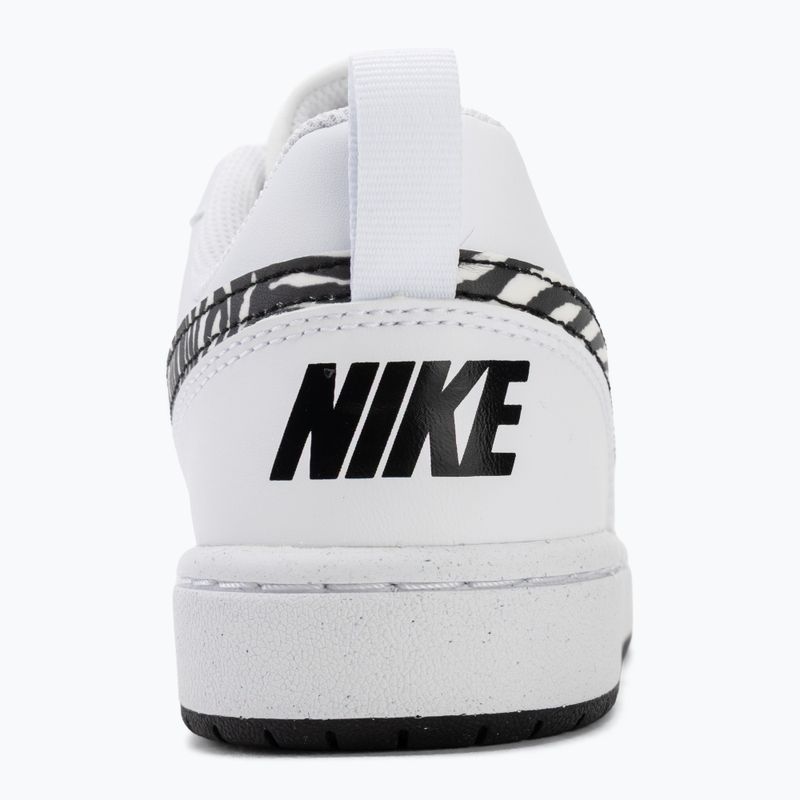 Detské topánky Nike Court Borough Low white/black 6