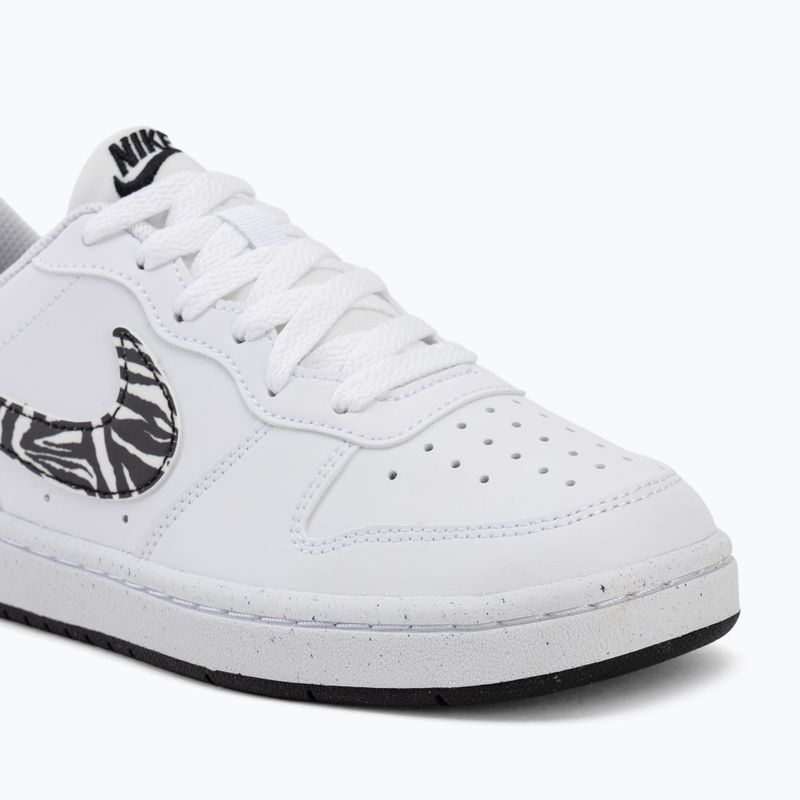 Detské topánky Nike Court Borough Low white/black 7