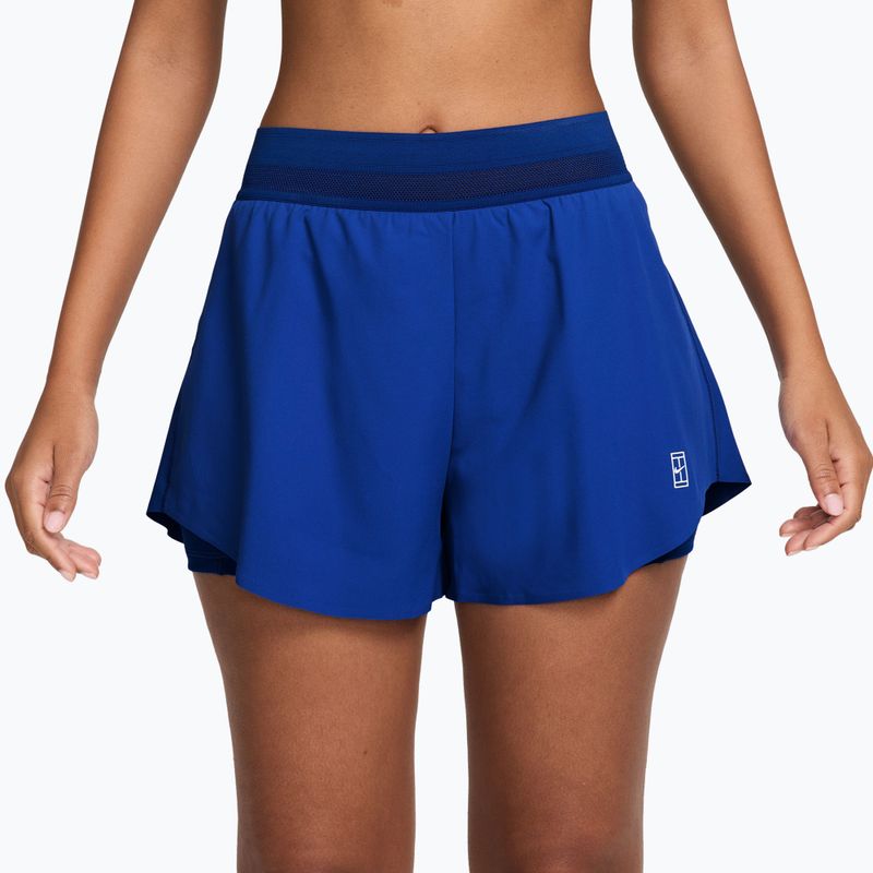 Dámske tenisové šortky Nike Court Ace Advantage old royal/white
