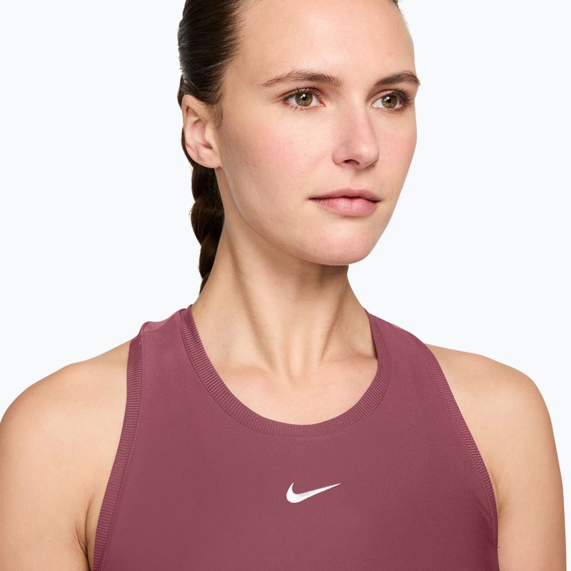 Dámske tenisové tričko Nike Victory Pink Smoke/White 3