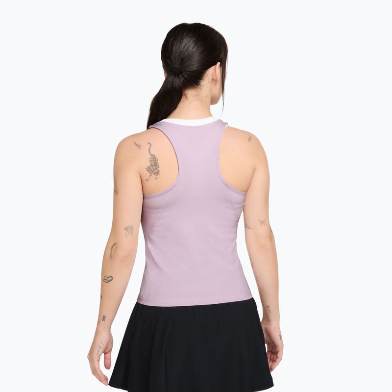 Dámske tričko Nike Court Dri-Fit Advantage bleached lilac/white 2