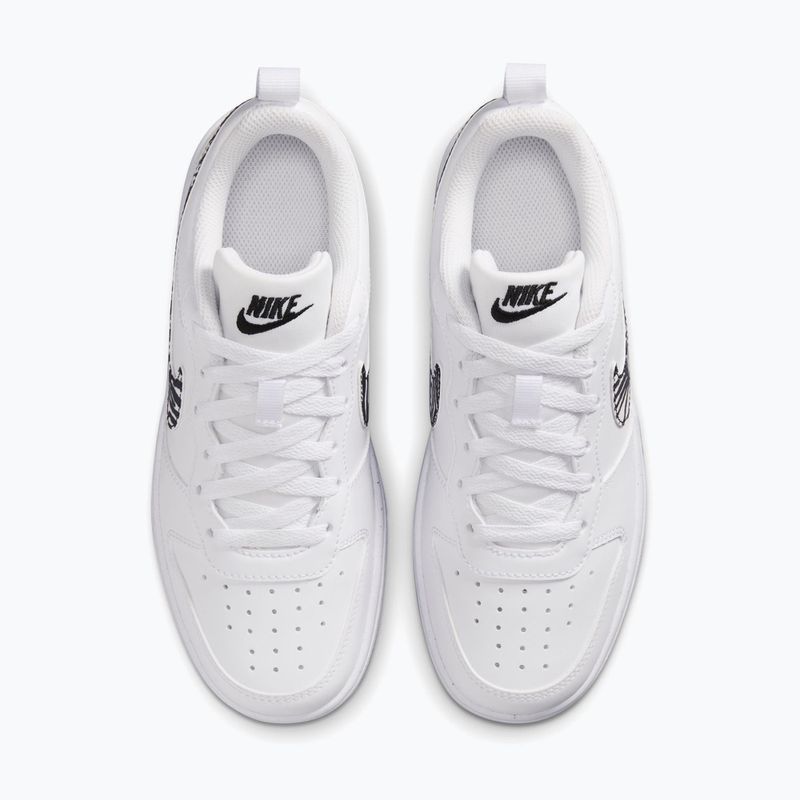 Detské topánky Nike Court Borough Low white/black 5