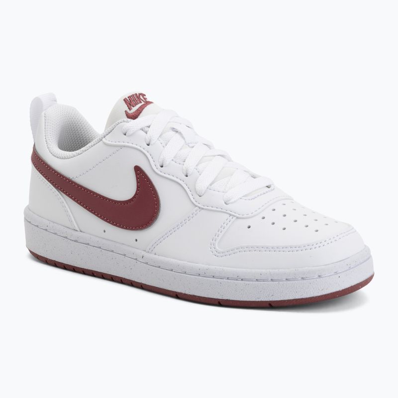 Detské topánky Nike Court Borough Low Recraft white/pink smoke