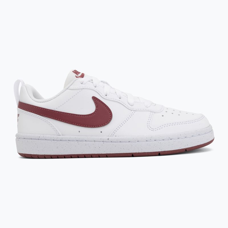 Detské topánky Nike Court Borough Low Recraft white/pink smoke 2