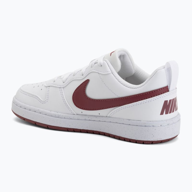 Detské topánky Nike Court Borough Low Recraft white/pink smoke 3