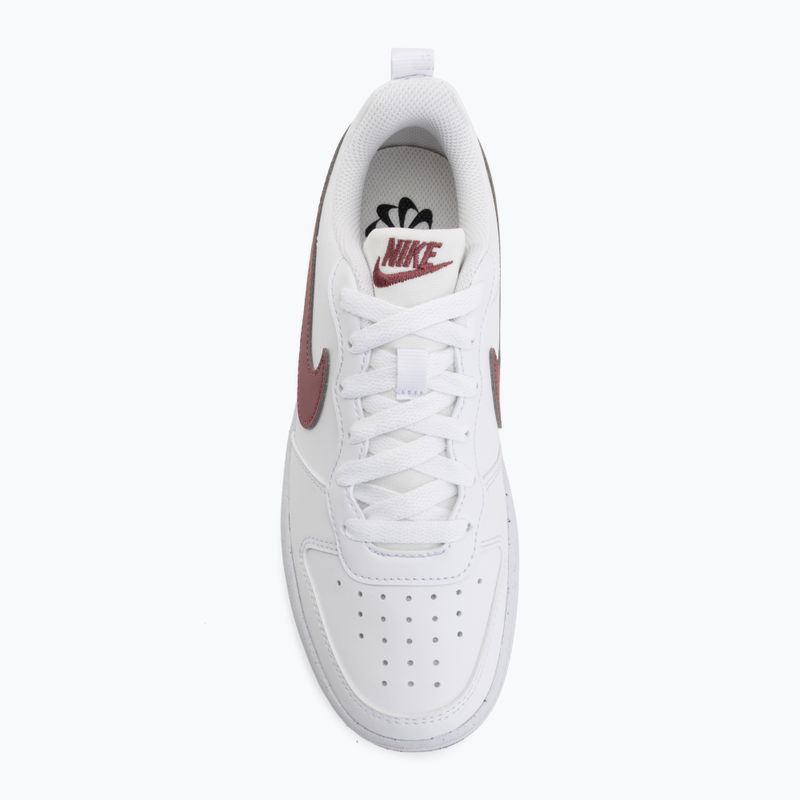 Detské topánky Nike Court Borough Low Recraft white/pink smoke 5