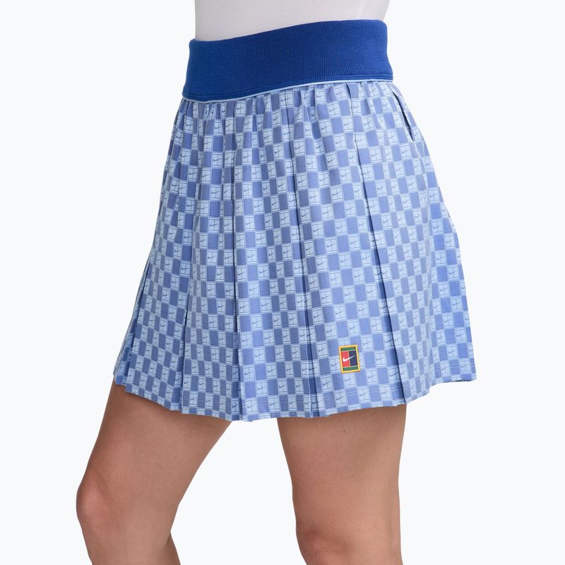 Tenisová sukňa Nike Court Collection High-Waisted aluminum 3