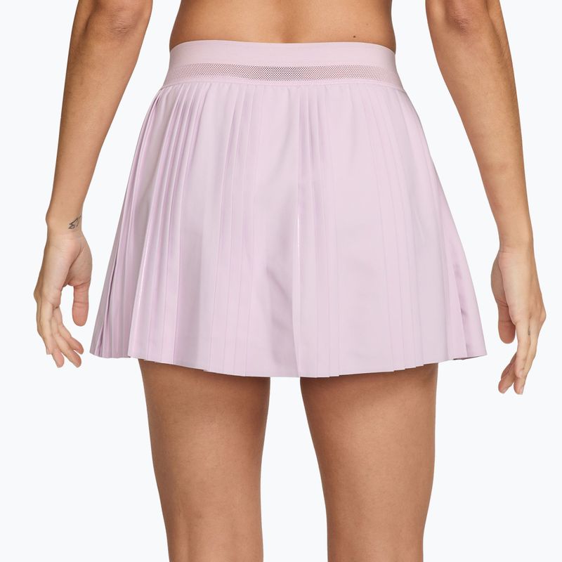 Tenisová sukňa Nike Court Dri-Fit Advantage Pleated bleached lilac/white 2