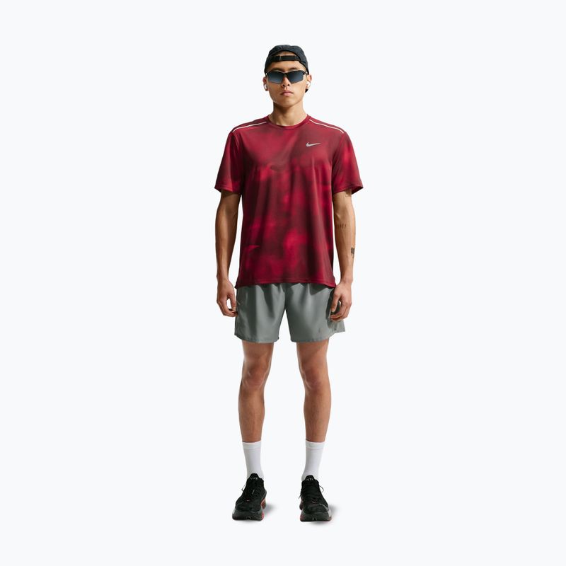 Pánske bežecké tričko Nike Miler light crimson 2
