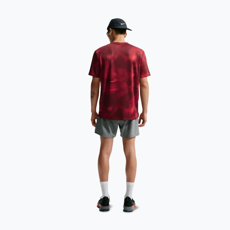 Pánske bežecké tričko Nike Miler light crimson 3
