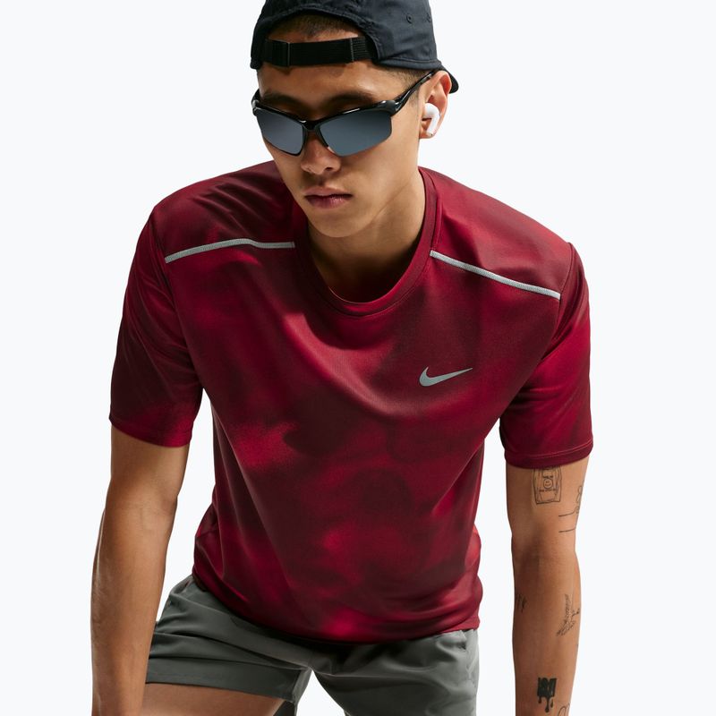 Pánske bežecké tričko Nike Miler light crimson 6