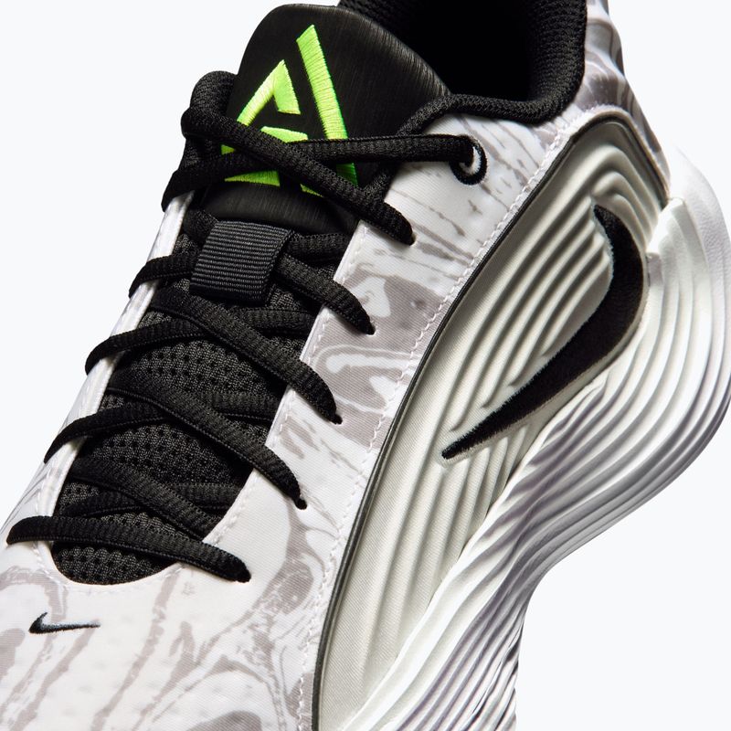 Pánske basketbalové topánky Nike Giannis Immortality 5 white/off white/metallic silver 5