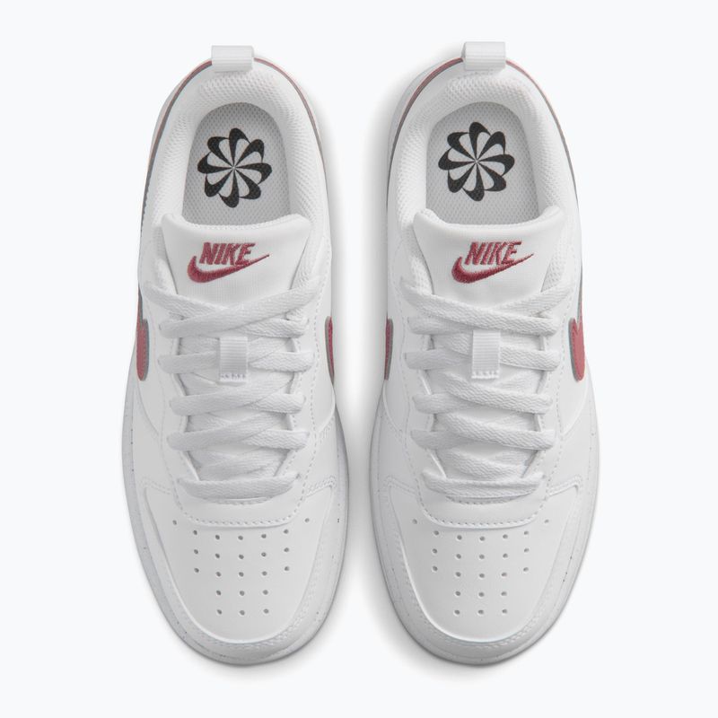 Detské topánky Nike Court Borough Low Recraft white/pink smoke 4