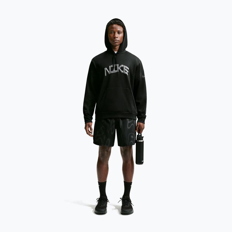 Pánska tréningová mikina Nike Dri-FIT UV Pullover Hoodie black/white 7