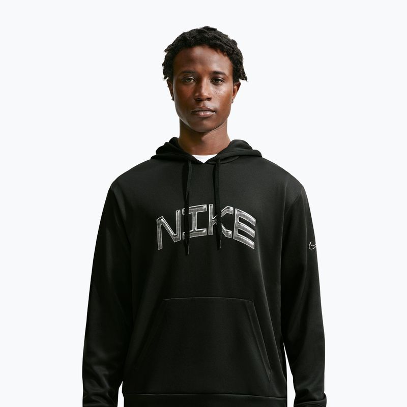 Pánska tréningová mikina Nike Dri-FIT UV Pullover Hoodie black/white 3