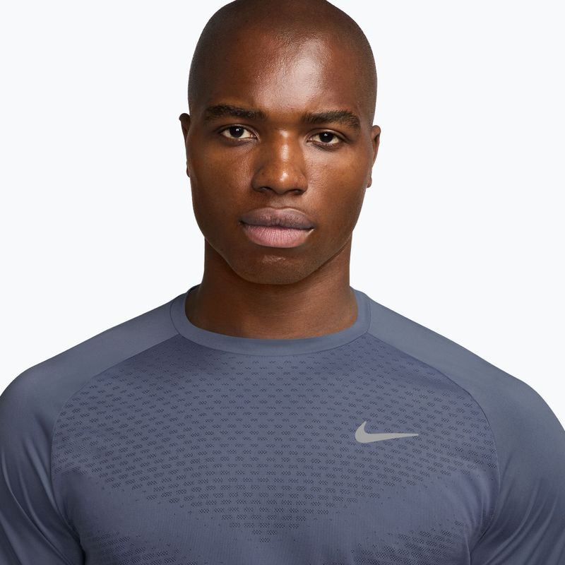 Pánske bežecké tričko Nike Stride diffused blue 3