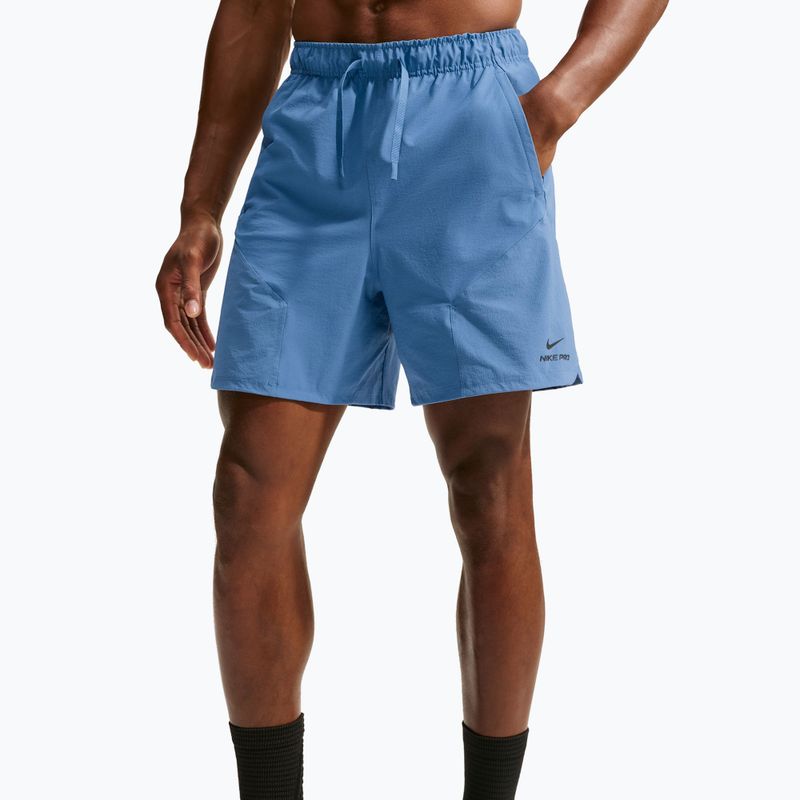 Pánske tréninkové šortky Nike Pro Training indigo storm/indigo storm/black