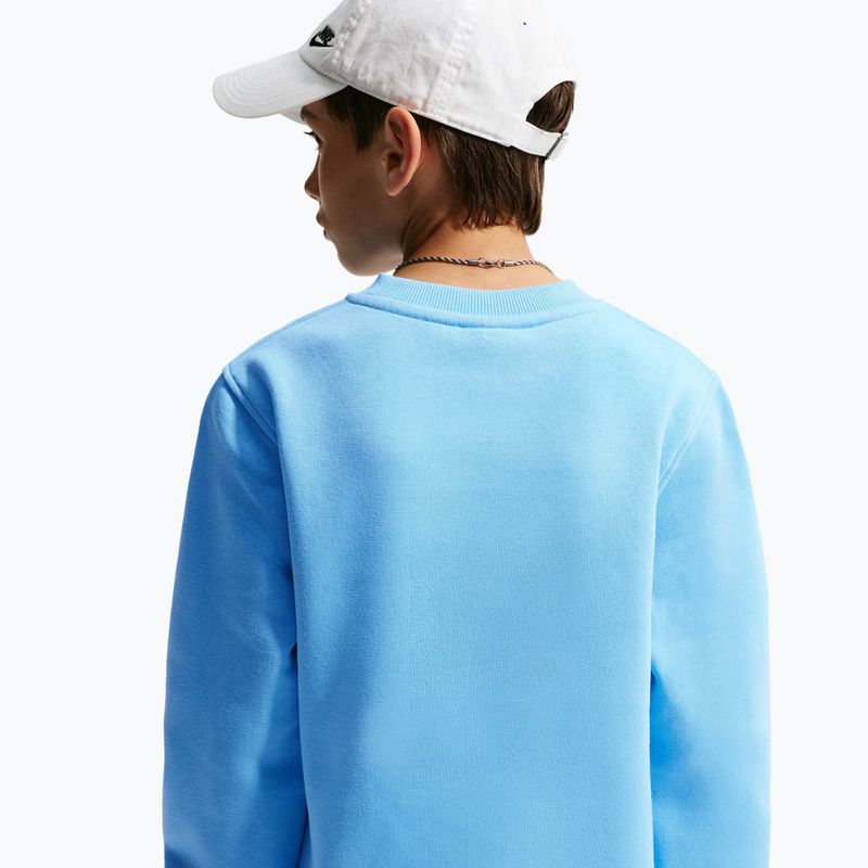 Detská mikina Nike Sportswear Club Fleece football blue/white 7
