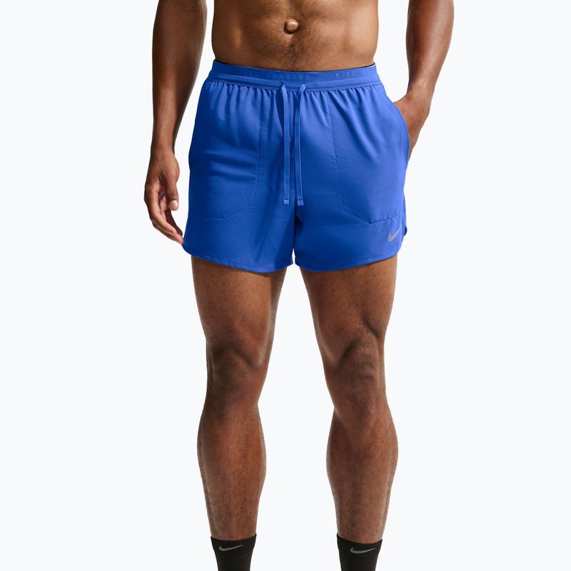 Pánske šortky Nike Stride Dri-Fit s podšívkou 5" hyper royal 5