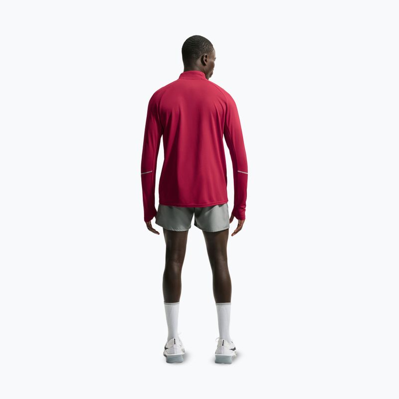 Pánska bežecká mikina Nike Miler Dri-Fit UV 1/2 Zip tough red 3