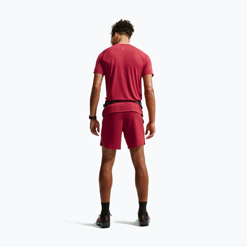 Pánske bežecké šortky Nike Stride Dri-Fit Brief-Lined 7" tough red 3