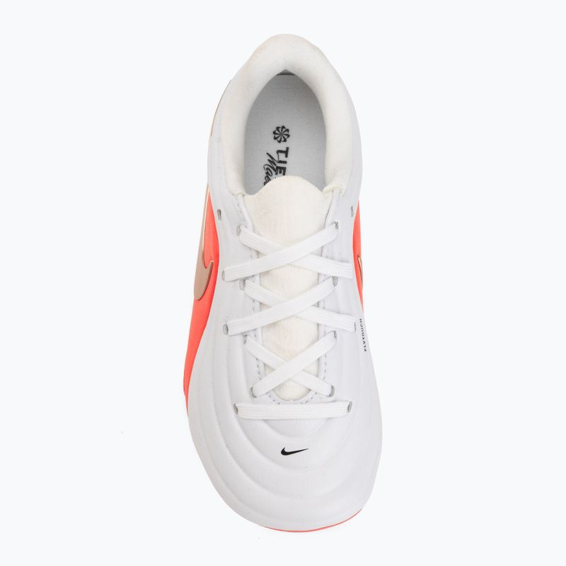Detské kopačky Nike Jr. Tiempo Maestro Academy white/bright crimson/blur 5