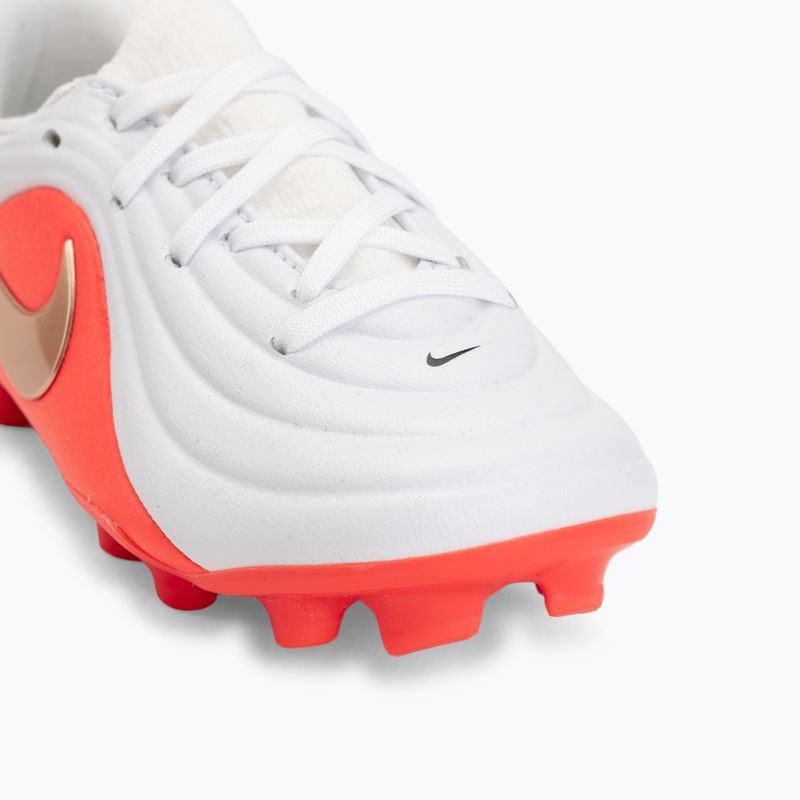 Detské kopačky Nike Jr. Tiempo Maestro Academy white/bright crimson/blur 7