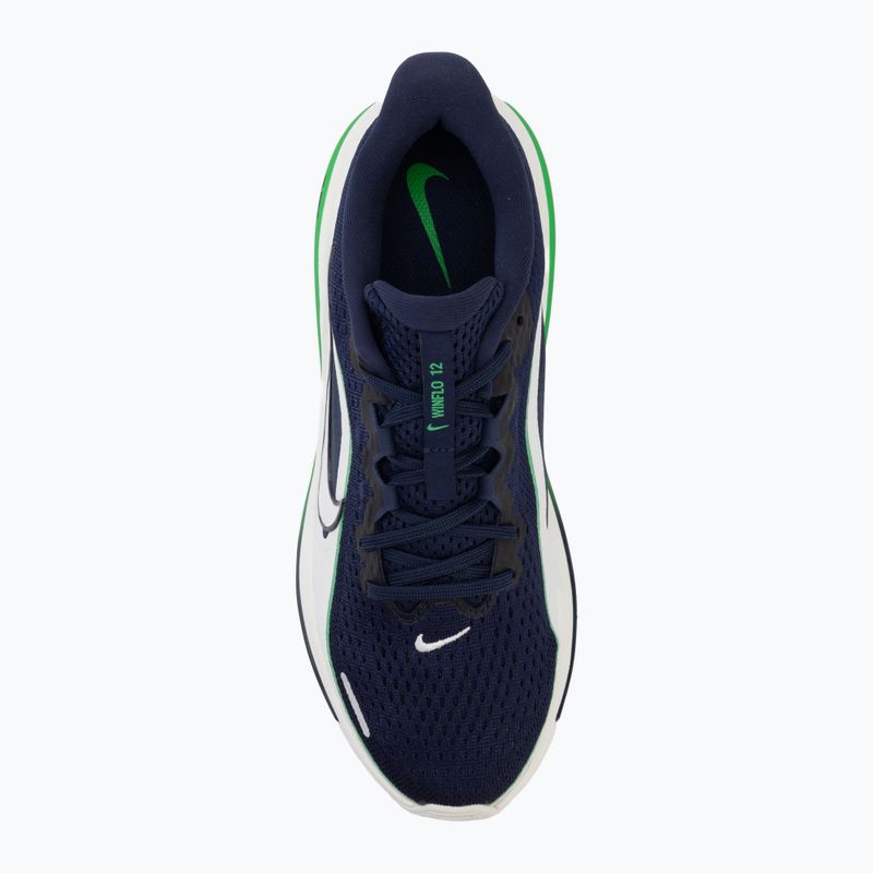 Detské bežecké topánky Nike Winflo 12 midnight navy/green spark/summit white 5