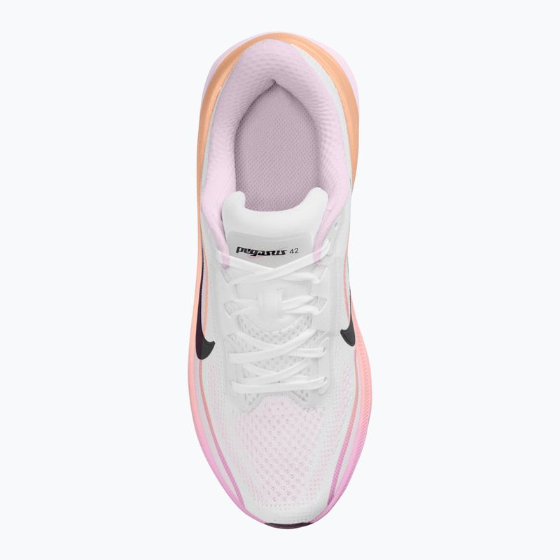 Detské bežecké topánky Nike Pegasus 42 white/bleached lilac/sunset haze/black 4