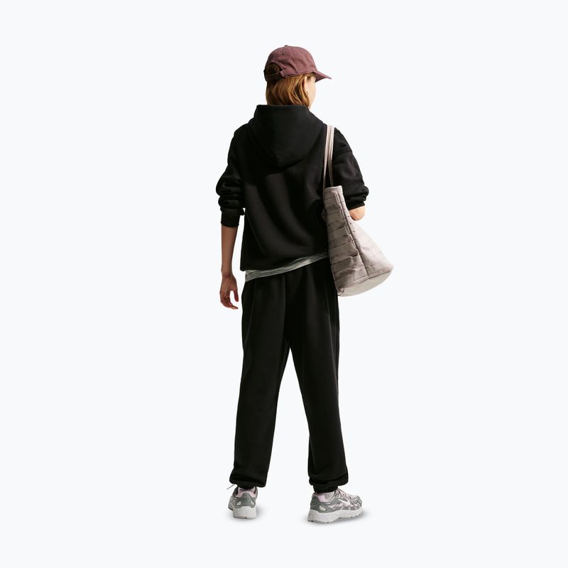 Detská mikina Nike Sportswear Studio Fleece black/white 3
