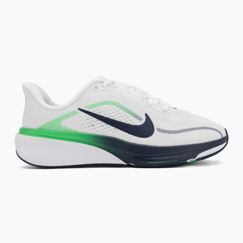 Detské bežecké topánky Nike Pegasus 42 white/green spark/midnight navy 2