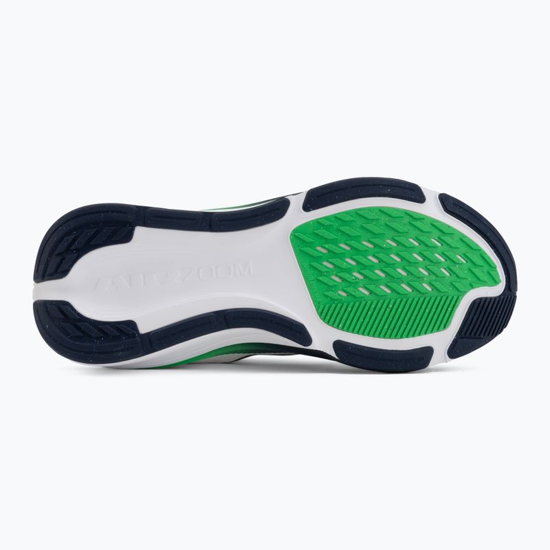 Detské bežecké topánky Nike Pegasus 42 white/green spark/midnight navy 4
